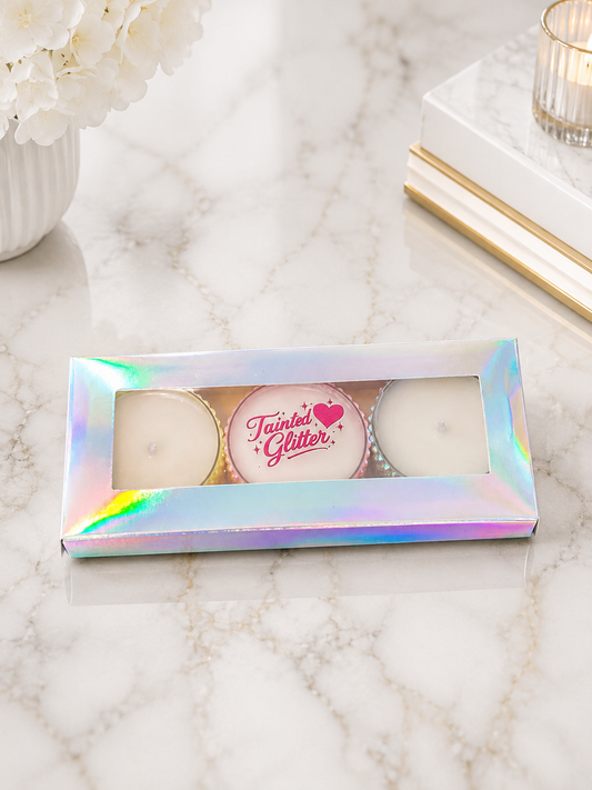 Candles Tealight Luxury Bling Scented Décor Trio